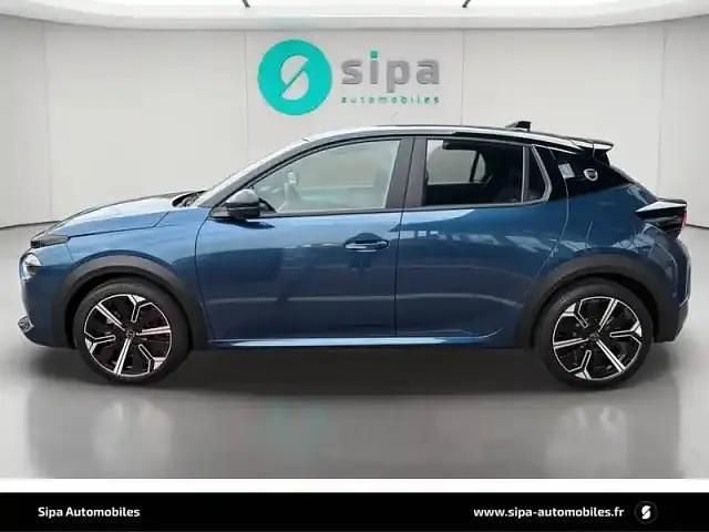 Nouvelle Lancia Ypsilon 2025 Bleu lancia avec toit noir Citadine