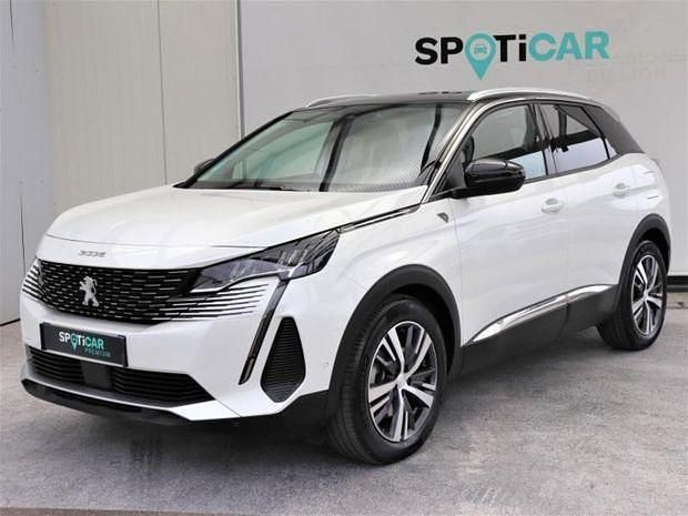 Blanc Utilisé 2021 Peugeot 3008 | 22 800 € (Prix juste) - Image 1/4