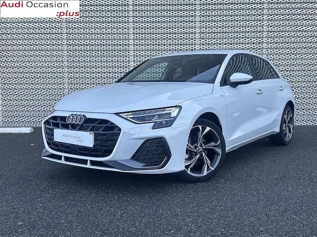 Blanc glacier métallisé Occasion 2025 Audi A3 S-Line | 30 790 € (Super prix) - Image 1/4