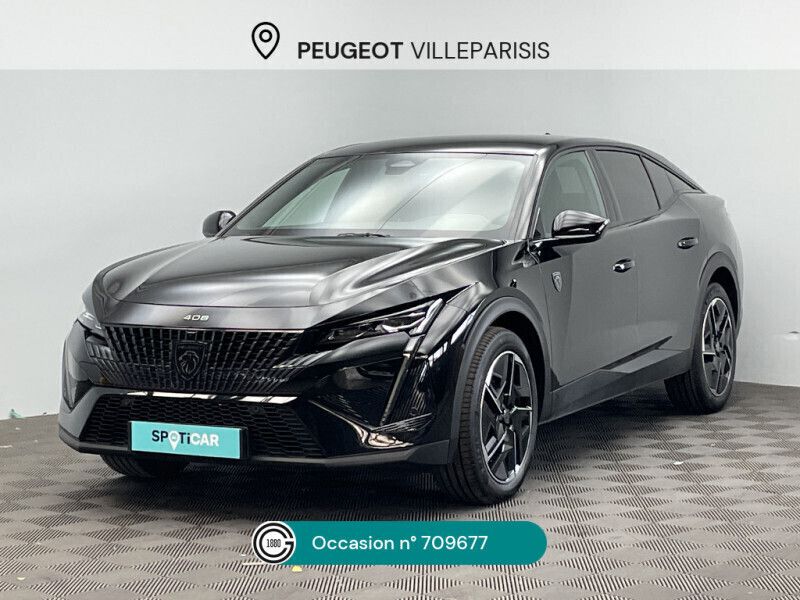 Noir Utilisé 2024 Peugeot 408 GT Berline | 28 990 € (Prix juste) - Image 1/4