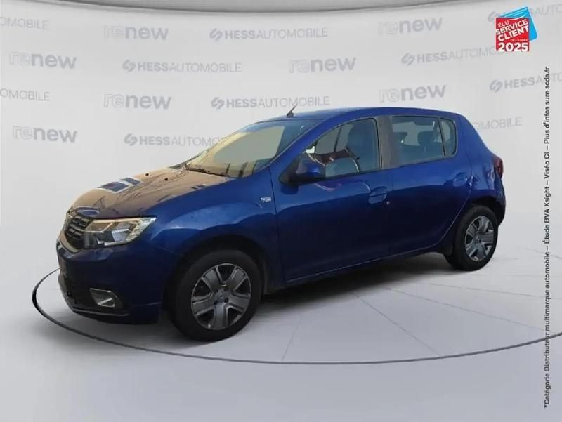 Bleu iron Occasion 2020 Dacia Sandero Berline | 9 999 € (Prix juste) - Image 1/4
