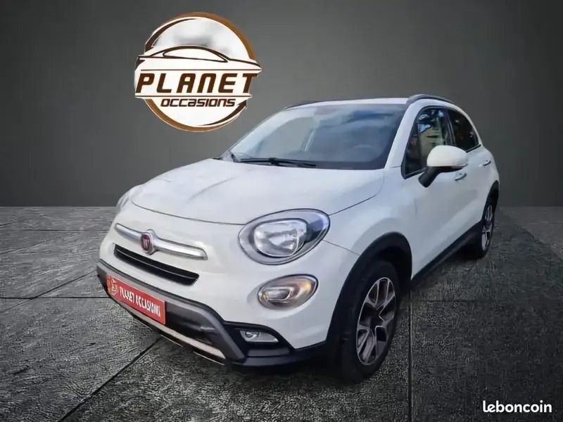 Blanc Utilisé 2015 Fiat 500 Lounge Citadine | 10 990 € (Bon prix) - Image 1/4