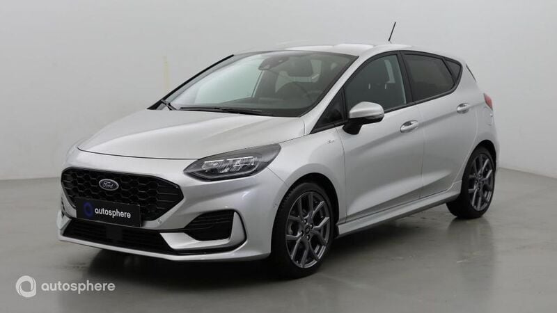 Gris Utilisé 2023 Ford Fiesta Citadine | 18 299 € (Bon prix) - Image 1/4