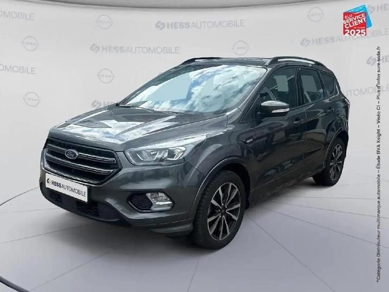 Bleu Occasion 2019 Ford Kuga ST-Line SUV | 17 799 € (Super prix) - Image 1/4