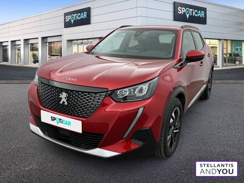 Rouge Utilisé 2020 Peugeot 2008 Allure SUV | 14 990 € (Prix assez cher) - Image 1/4
