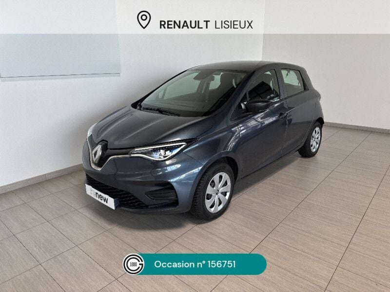 Gris Utilisé 2021 Renault Zoe Life Citadine | 13 900 € (Prix juste) - Image 1/4