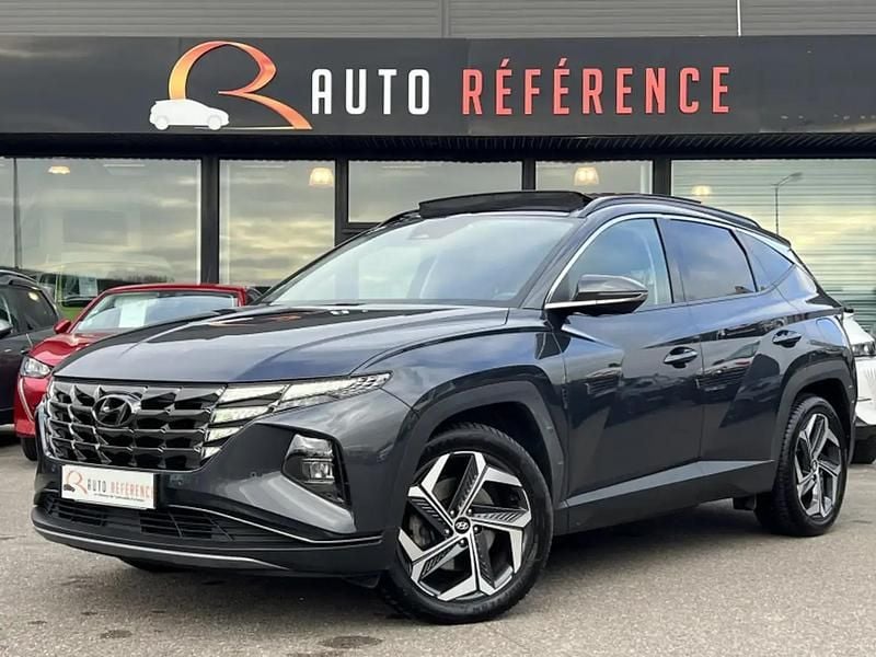 Gris Utilisé 2021 Hyundai Tucson SUV | 23 990 € (Prix juste) - Image 1/4