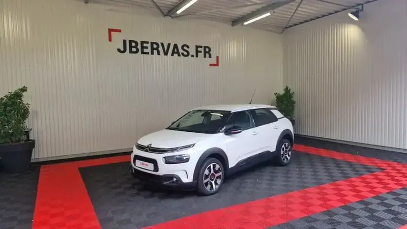 Blanc Utilisé 2019 Citroën C4 Cactus Feel Citadine | 10 990 € (Prix juste) - Image 1/4