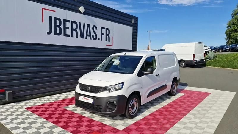 Blanc Utilisé 2021 Peugeot Partner Premium Monospace | 14 590 € - Image 1/4