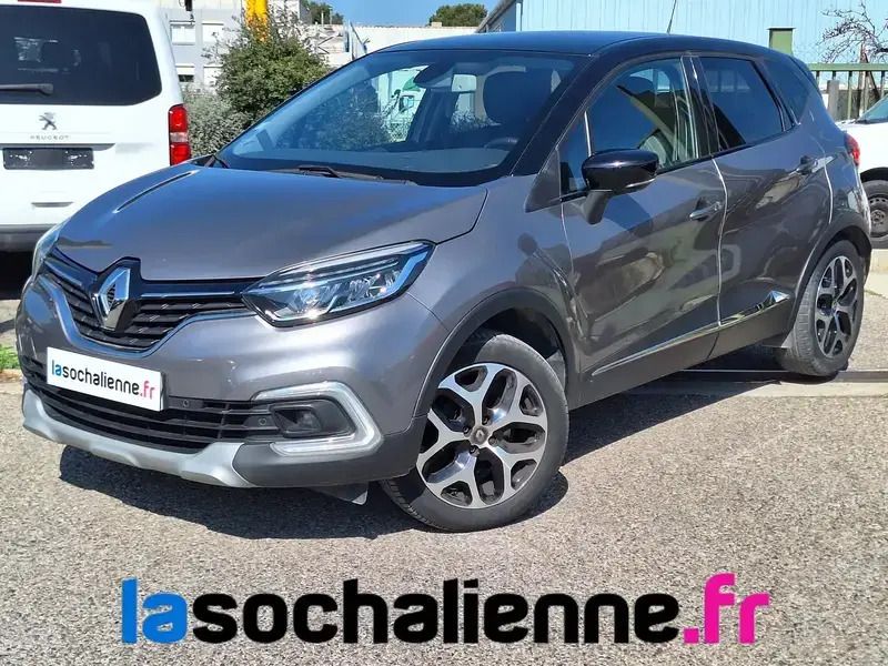 Gris Utilisé 2019 Renault Captur Intens SUV | 13 490 € (Prix juste) - Image 1/4