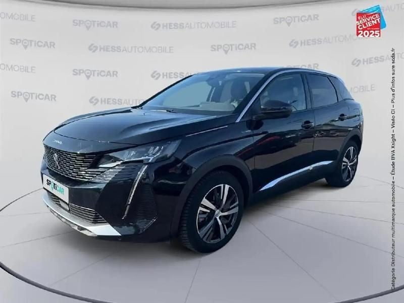 Noir Utilisé 2022 Peugeot 3008 Allure SUV | 22 999 € (Bon prix) - Image 1/4