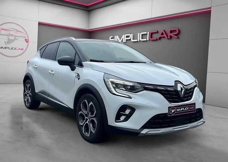 Blanc Occasion 2021 Renault Captur Intens SUV | 12 980 € (Bon prix) - Image 1/4