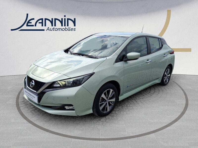 Gris Utilisé 2019 Nissan Leaf Citadine | 13 900 € (Prix juste) - Image 1/4