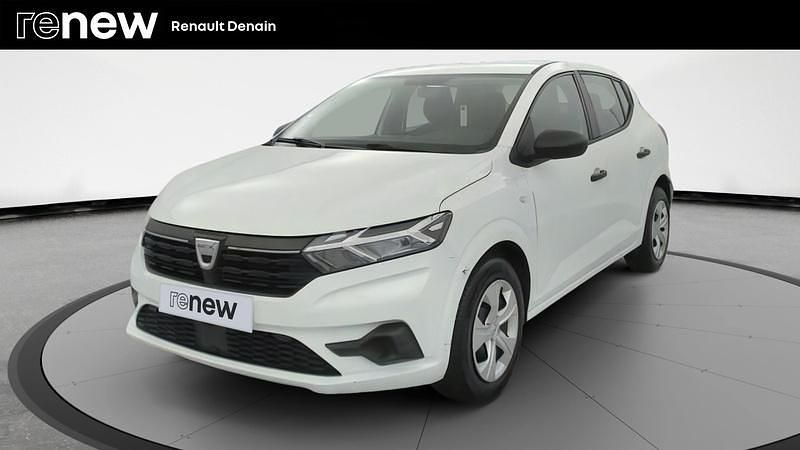 Blanc Utilisé 2022 Dacia Sandero Essentiel Citadine | 10 699 € (Super prix) - Image 1/4