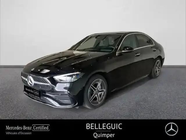 Noir Utilisé 2024 Mercedes C300e AMG line Berline | 55 890 € (Prix juste) - Image 1/4