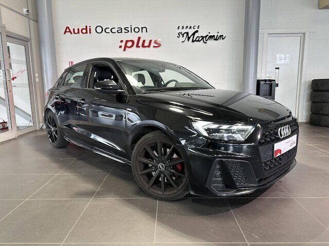 Noir mythe métallisé Utilisé 2022 Audi A1 Sportback S-Line Citadine | 32 490 € (Prix assez cher) - Image 1/4