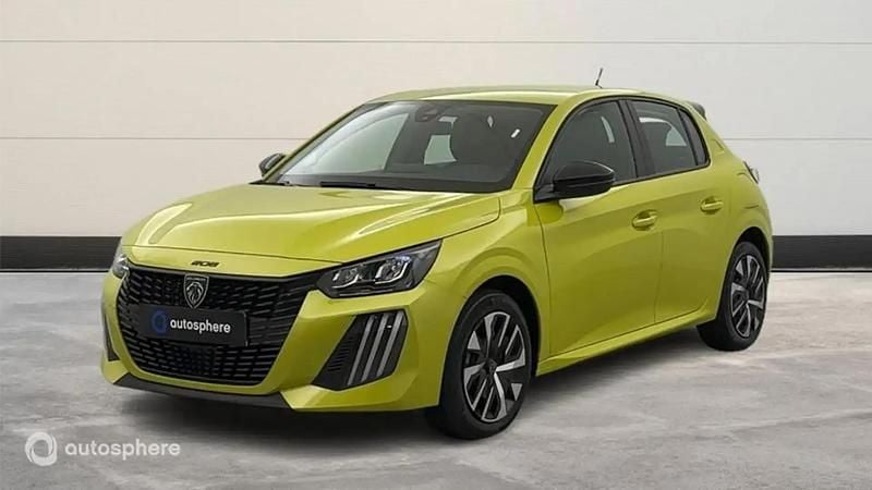 Jaune Utilisé 2024 Peugeot 208 Active Citadine | 18 999 € (Prix juste) - Image 1/4