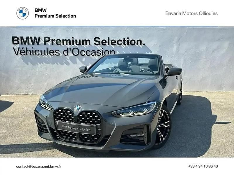 Gris Utilisé 2023 BMW 420 M Sport Cabriolet | 54 490 € (Prix assez cher) - Image 1/4