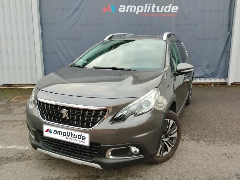 Gris hurricane Occasion 2019 Peugeot 2008 Allure SUV | 10 499 € (Bon prix) - Image 1/4