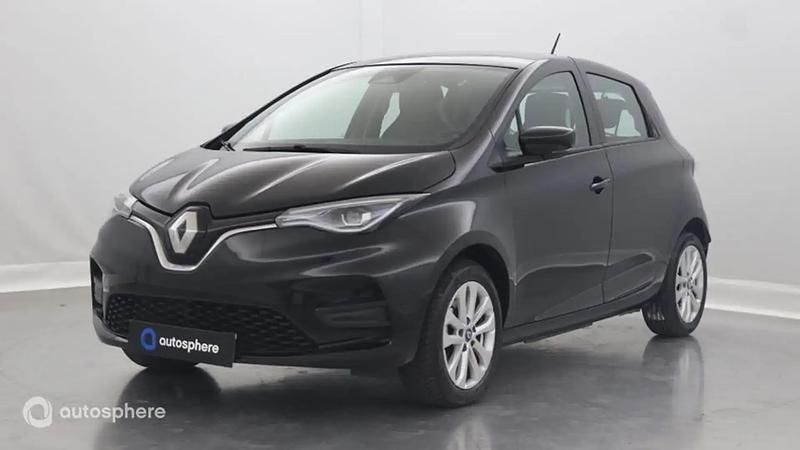 Noir Utilisé 2020 Renault Zoe Zen Citadine | 10 999 € (Super prix) - Image 1/4