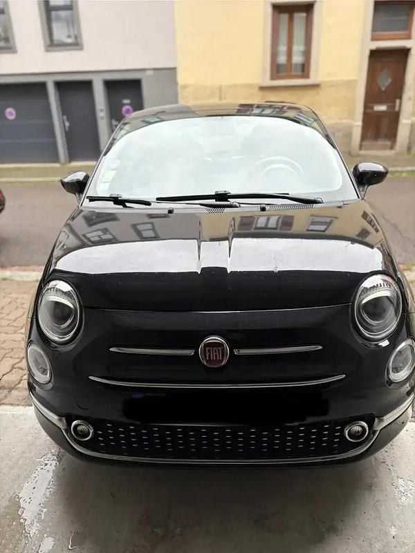 Noir Occasion 2019 Fiat 500 Berline | 9 100 € (Super prix) - Image 1/4