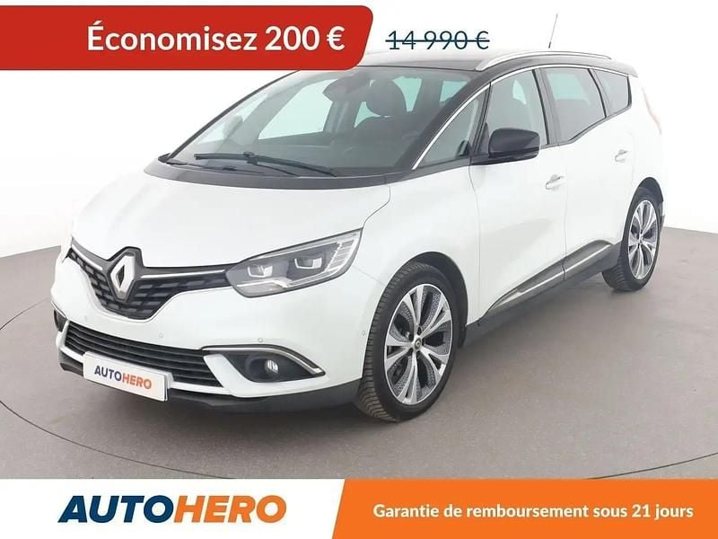 Blanc Utilisé 2018 Renault Grand Scénic IV Intens Monospace | 14 790 € (Bon prix) - Image 1/2