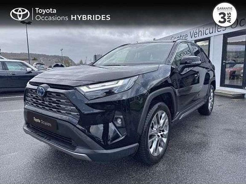 Noir attitude métallisé Occasion 2024 Toyota RAV4 Hybrid Lounge SUV | 44 990 € (Prix assez cher) - Image 1/1