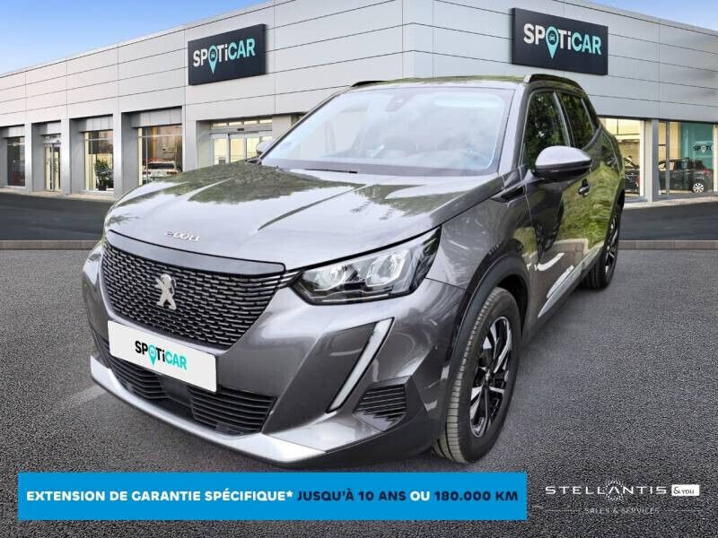 Gris Utilisé 2021 Peugeot 2008 Allure SUV | 15 290 € (Prix juste) - Image 1/4