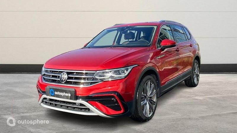Rouge Utilisé 2023 VW Tiguan Allspace Exclusive SUV | 42 999 € (Prix cher) - Image 1/4