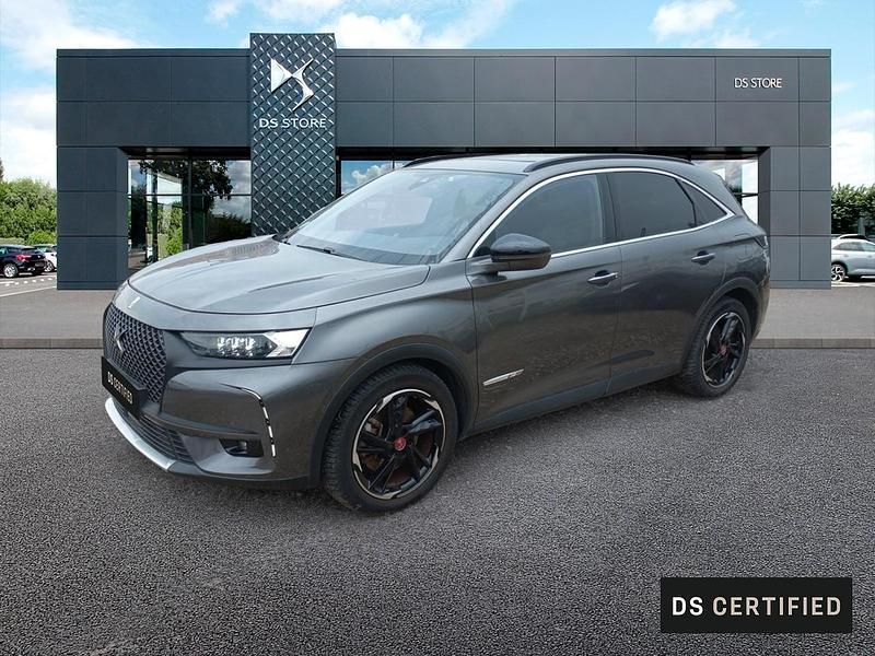 Gris Utilisé 2021 DS Automobiles DS7 Crossback Performance SUV | 24 990 € (Prix juste) - Image 1/4