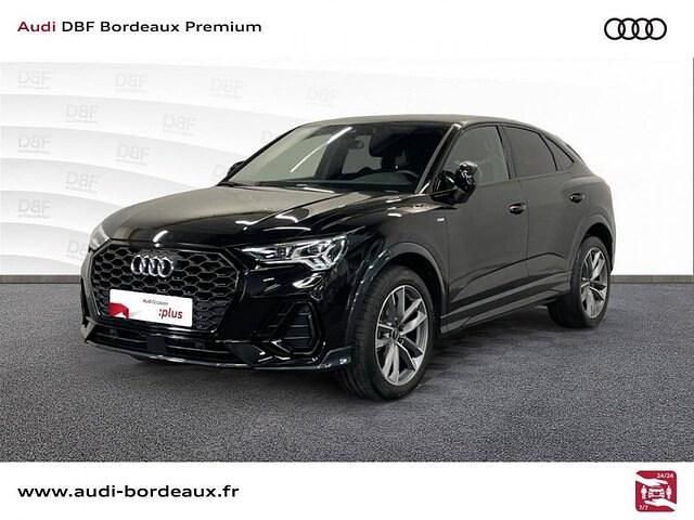 Noir mythe métallisé Utilisé 2022 Audi Q3 Sportback S-Line SUV | 39 590 € - Image 1/4