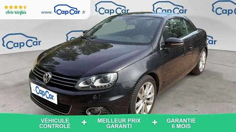 Noir Utilisé 2012 VW Eos Sportline Cabriolet | 9 890 € (Bon prix) - Image 1/4