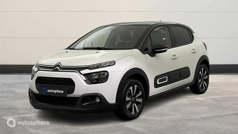 Blanc Utilisé 2023 Citroën C3 PureTech Citadine | 12 799 € (Prix juste) - Image 1/4
