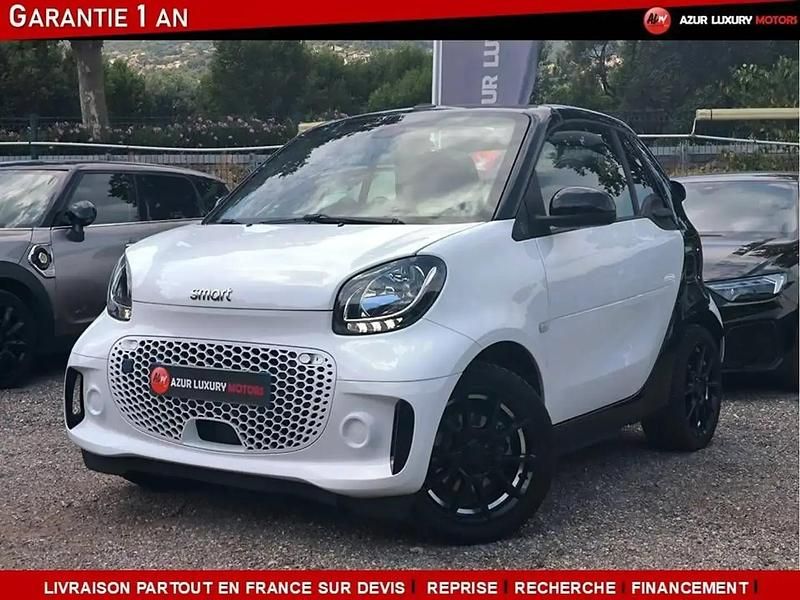 Blanc Utilisé 2021 Smart ForTwo Electric Drive Prime Cabriolet | 13 990 € - Image 1/4