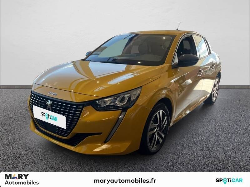 Jaune Utilisé 2023 Peugeot 208 Allure Citadine | 19 990 € (Prix cher) - Image 1/3