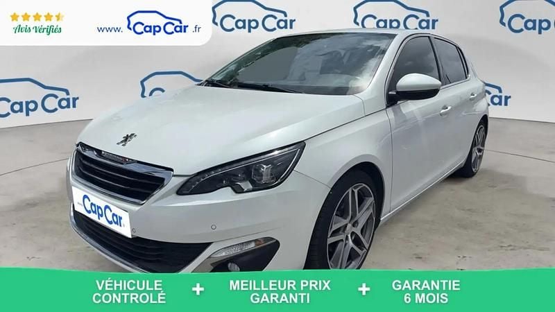 Blanc Occasion 2016 Peugeot 308 Allure Berline | 8 490 € (Super prix) - Image 1/4
