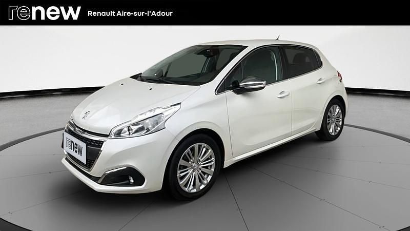 Blanc Utilisé 2019 Peugeot 208 Allure Citadine | 8 790 € (Bon prix) - Image 1/4
