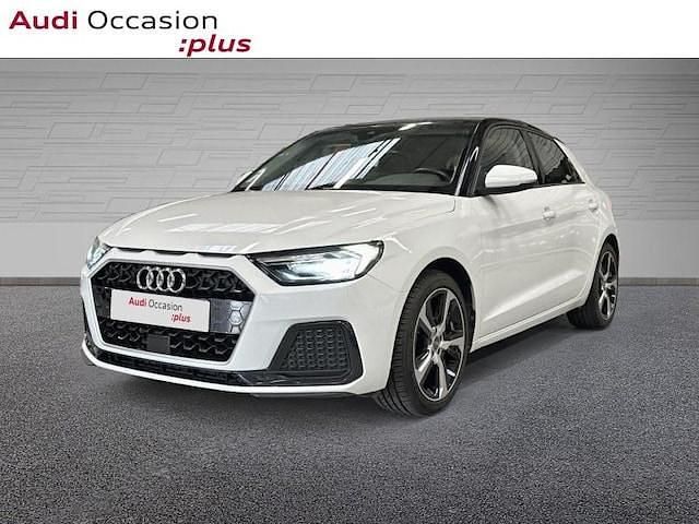 Blanc glacier métallisé Utilisé 2020 Audi A1 Sportback Advanced Plus Citadine | 18 490 € (Prix juste) - Image 1/4