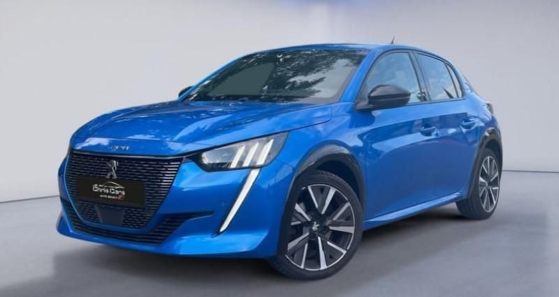 Bleu Utilisé 2019 Peugeot 208 GT-line Citadine | 10 990 € (Bon prix) - Image 1/4