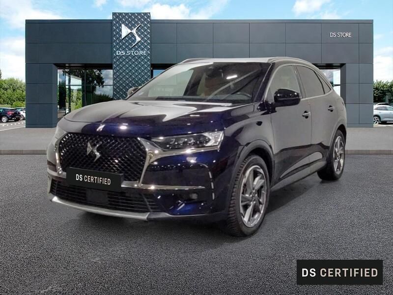 Bleu Utilisé 2021 DS Automobiles DS7 Crossback Rivoli SUV | 25 490 € (Prix juste) - Image 1/4