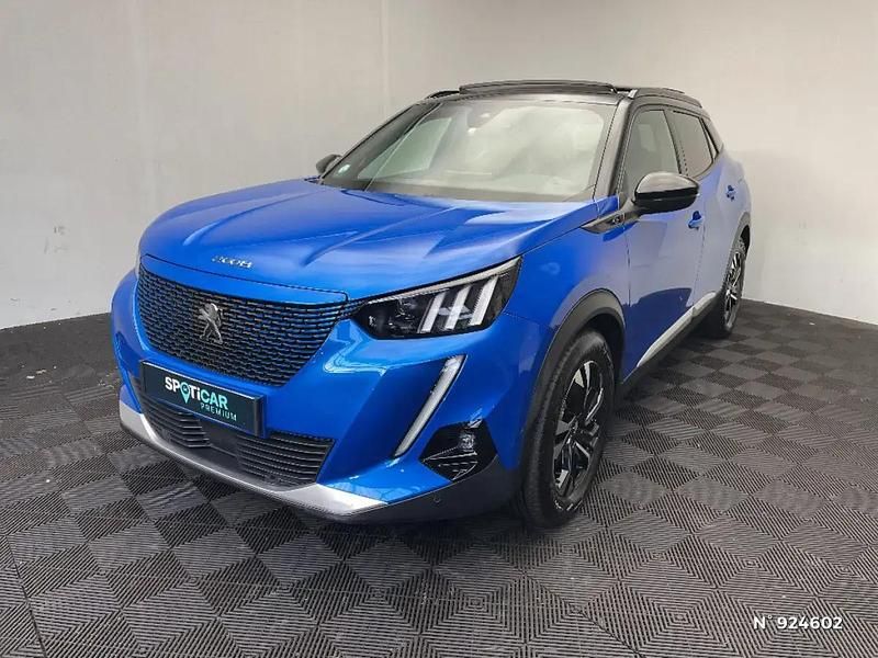 Occasion Peugeot e-2008 GT 100 kW (136 ch) 2022 Bleu SUV