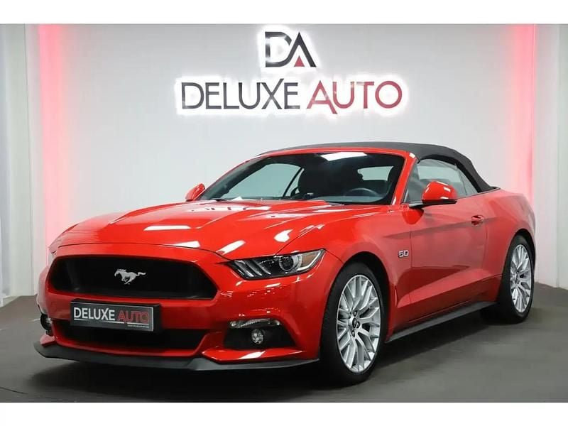 Occasion Ford Mustang GT 421 ch (309 kW) 2017 Rouge Cabriolet