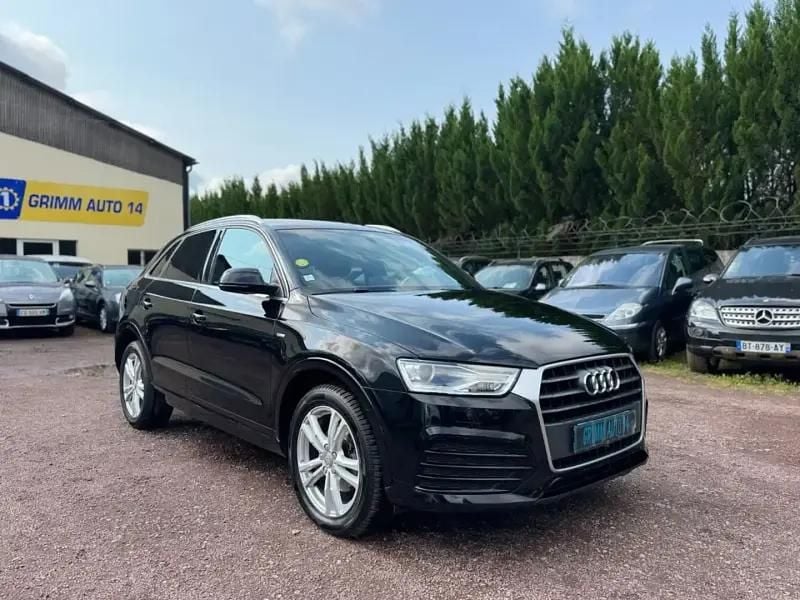 Noir Utilisé 2018 Audi Q3 S-Line SUV | 20 990 € (Prix juste) - Image 1/4