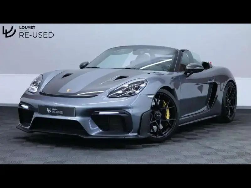 Gris Utilisé 2024 Porsche 718 Boxster Cabriolet | 179 990 € - Image 1/4