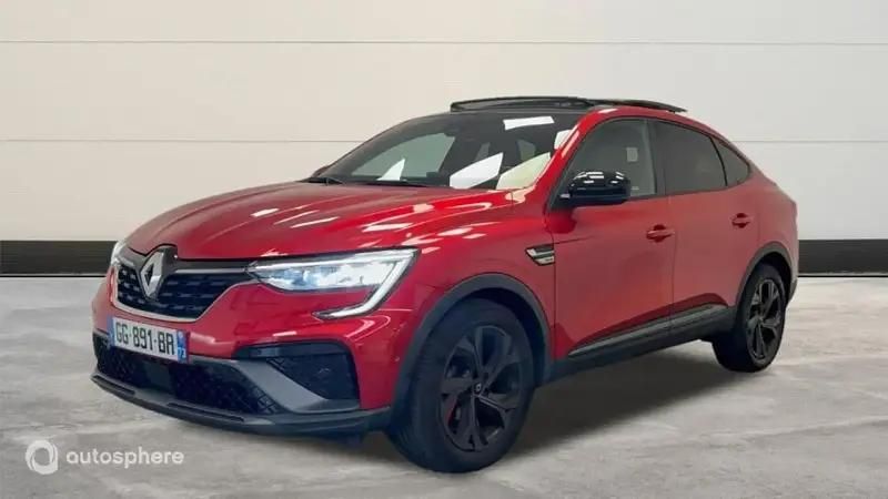 Rouge Utilisé 2022 Renault Arkana RS Line SUV | 21 799 € (Prix juste) - Image 1/4