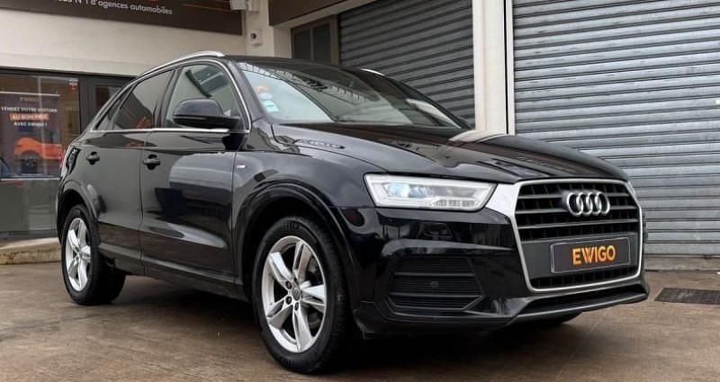 Noir Occasion 2015 Audi Q3 S-Line SUV | 16 990 € (Prix juste) - Image 1/4