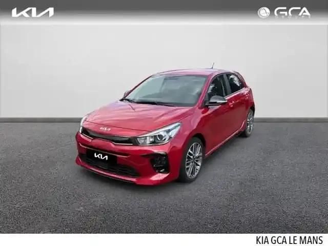 Rouge Occasion 2022 Kia Rio GT-Line Berline | 17 390 € (Prix juste) - Image 1/4