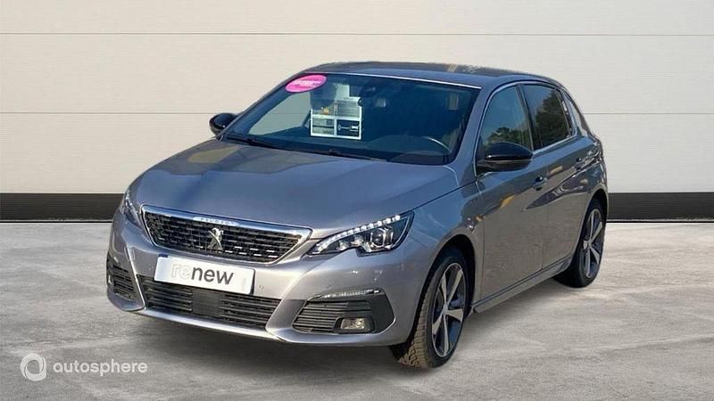 Gris Utilisé 2021 Peugeot 308 GT Berline | 18 499 € (Prix juste) - Image 1/4