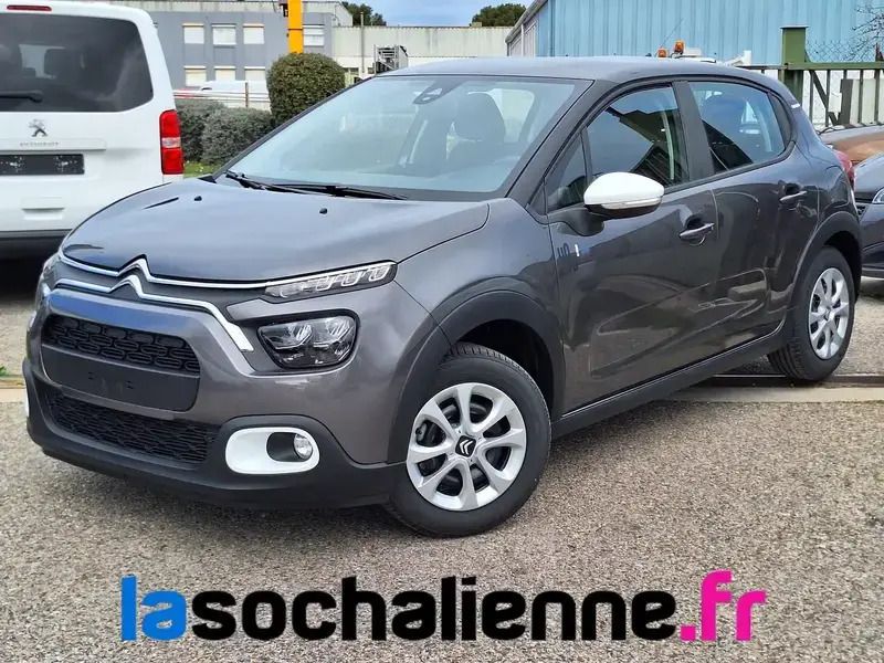 Gris Utilisé 2023 Citroën C3 PureTech Citadine | 12 850 € (Prix juste) - Image 1/4