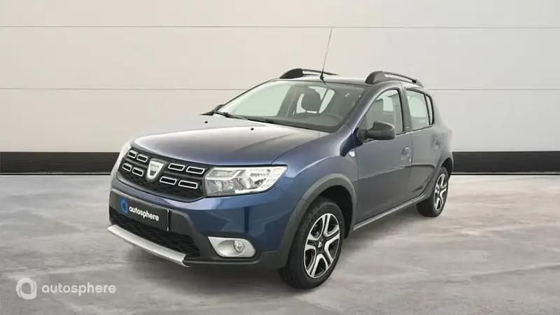 Bleu Utilisé 2018 Dacia Sandero Citadine | 12 499 € (Prix juste) - Image 1/4
